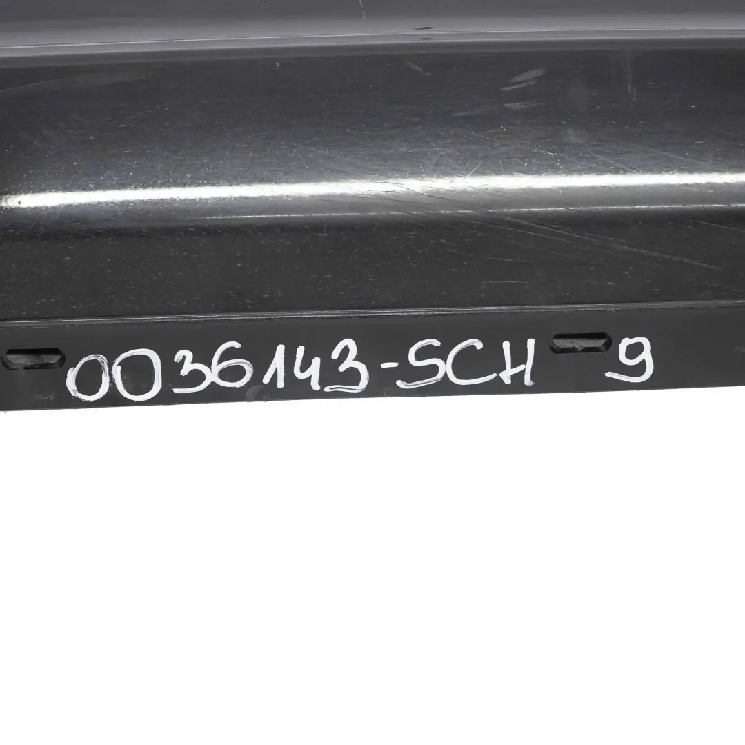 BMW E81 E82 Striscia Davanzale Laterale Sinistra E88 Schwarz Nero - 668 - SKU 0036143-SCH9 - Numero di parte 0036143