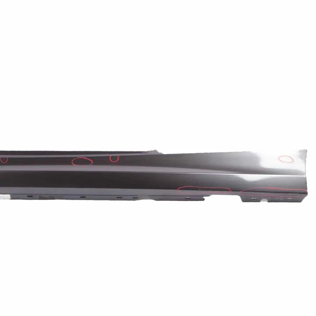 Side Skirt Sill Strip Left N/S E88 Sparkling Graphite - A22 to BMW E81 E82 with Part number 0036143 BMW E81 E82 Side Skirt Sill Strip Left N/S E88 Sparkling Graphite - A22 - SKU 0036143-SG - Part number 0036143