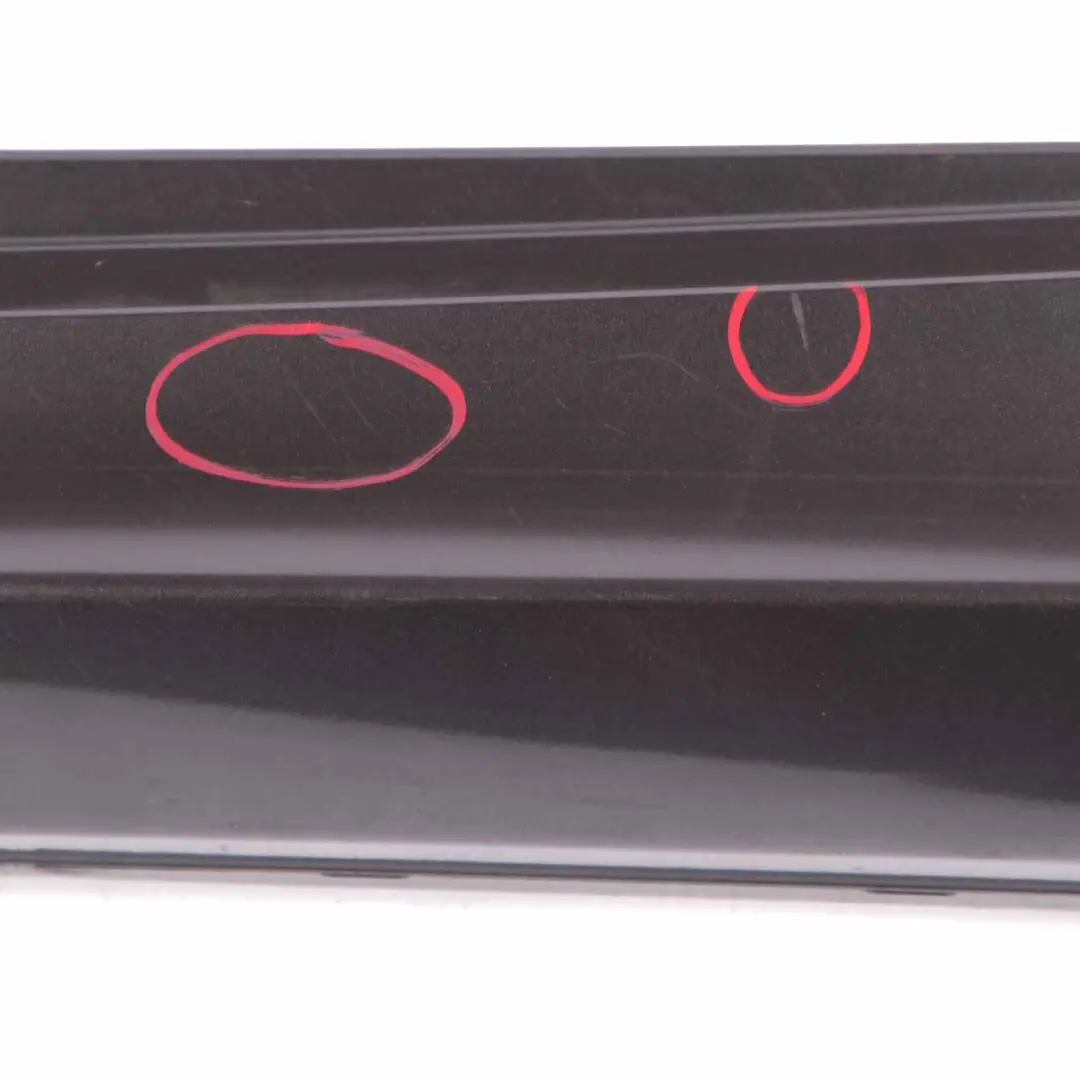 Side Skirt Sill Strip Left N/S E88 Sparkling Graphite - A22 to BMW E81 E82 with Part number 0036143 BMW E81 E82 Side Skirt Sill Strip Left N/S E88 Sparkling Graphite - A22 - SKU 0036143-SG - Part number 0036143