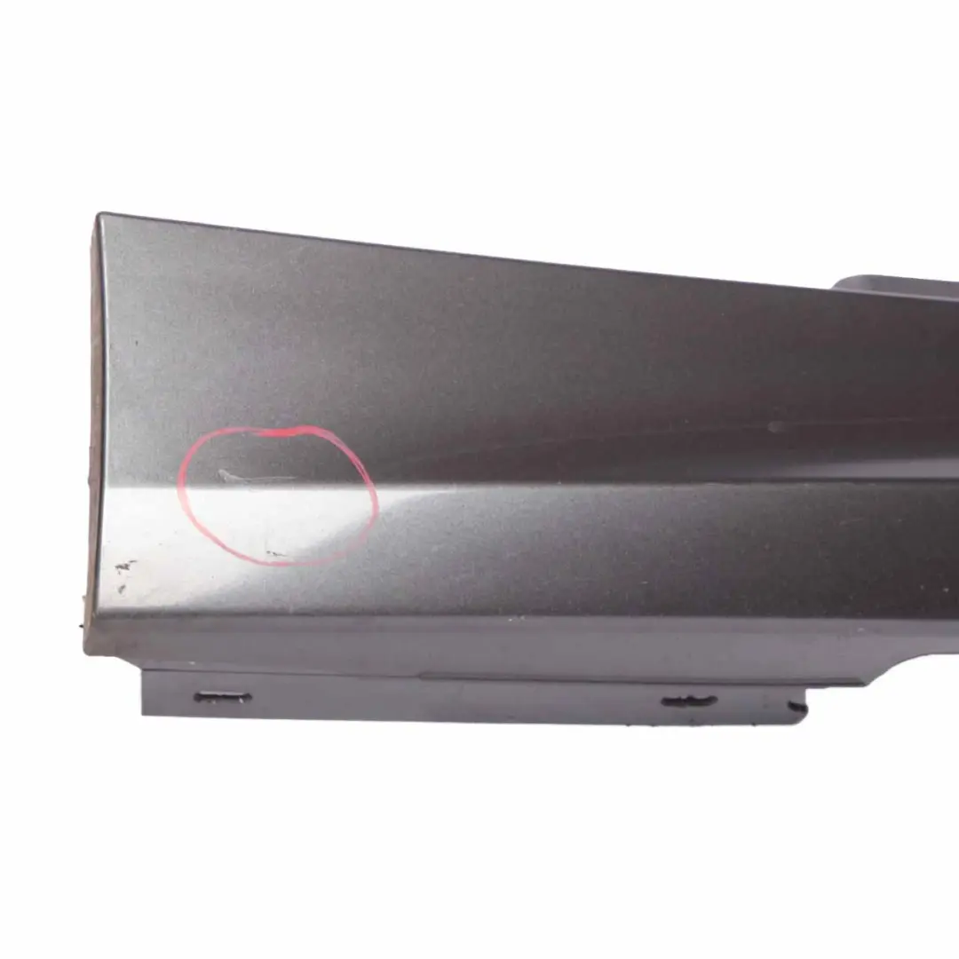 BMW E81 E82 Side Skirt Sill Strip Left N/S E88 Sparkling Graphite - A22 - SKU 0036143-SG - Part number 0036143