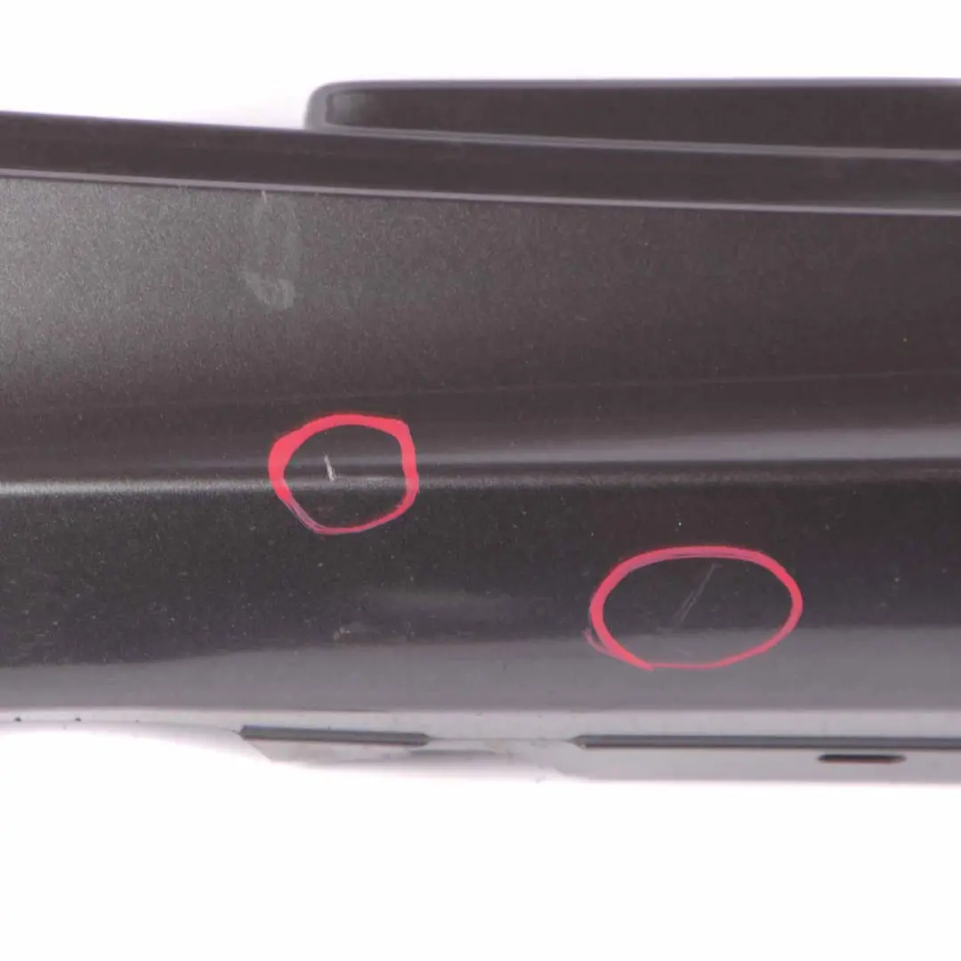 BMW E81 E82 Side Skirt Sill Strip Left N/S E88 Sparkling Graphite - A22 - SKU 0036143-SG - Part number 0036143