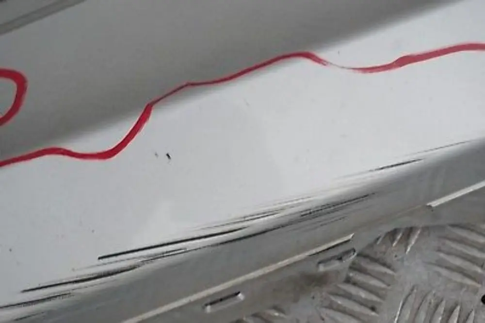 BMW 1 Series 5 E81 E82 E88 Sill Strip Skirt Left N/S Titansilber Titan Silver - SKU 0036143-TS5 - Part number 0036143