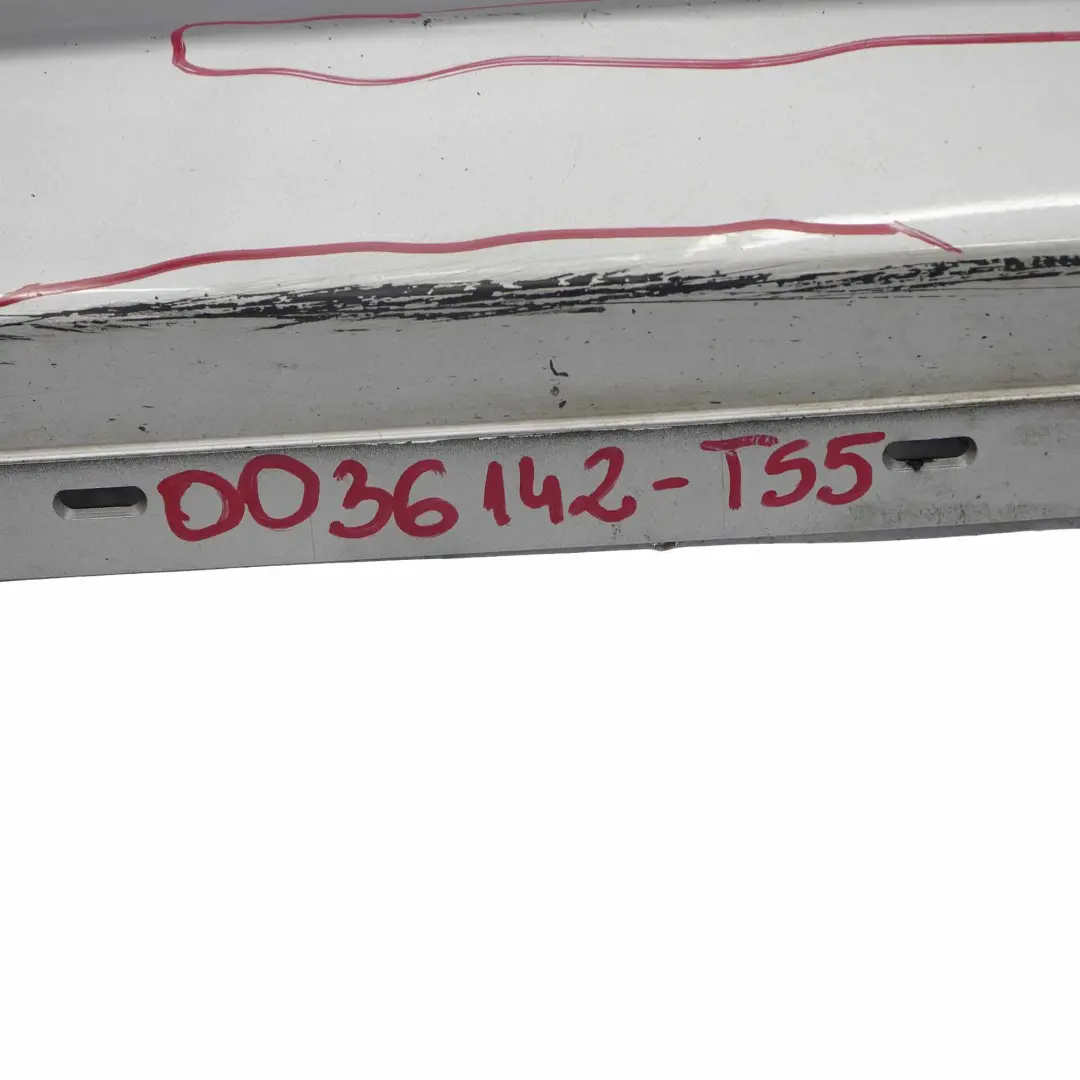 BMW E81 E82 E88 Habillage de jupe caisse gauche Titansilber Argent Titan - 354 - SKU 0036143-TS8 - Numéro de pièce 0036143