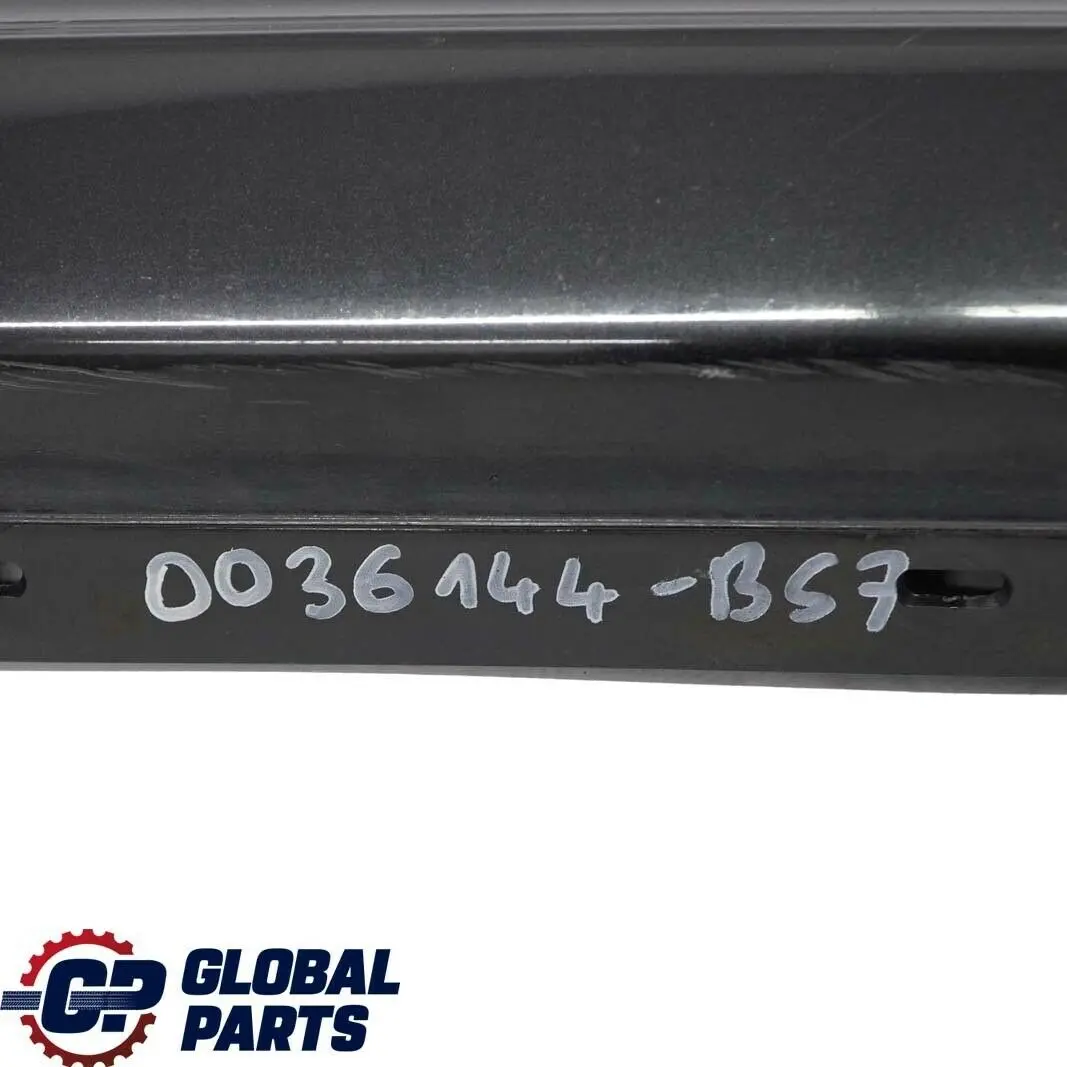 BMW E87 LCI Listello Portiera Apertura Gonna Dx Black Zaffiro - SKU 0036144-BS7 - Numero di parte 51770036144