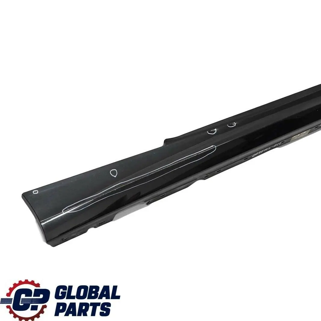 BMW E87 LCI Listello Portiera Apertura Gonna Dx Black Zaffiro - SKU 0036144-BS7 - Numero di parte 51770036144