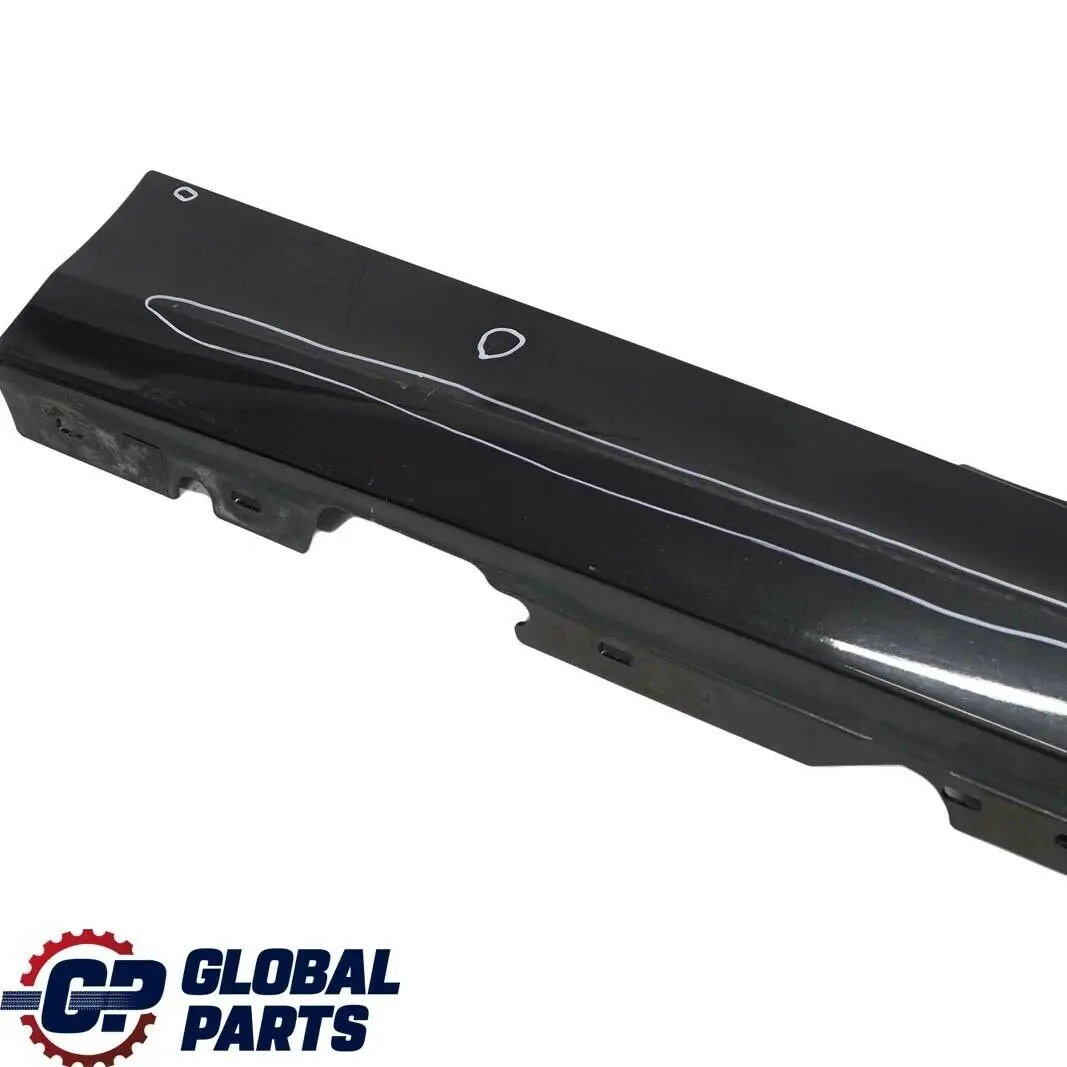 BMW E87N LCI Listón de umbral Faldón lateral derecho Zafiro negro metalizado - SKU 0036144-BS7 - Número de pieza 51770036144
