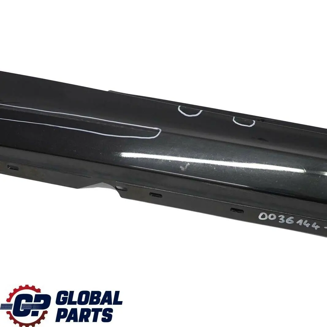 BMW E87 LCI Listello Portiera Apertura Gonna Dx Black Zaffiro - SKU 0036144-BS7 - Numero di parte 51770036144