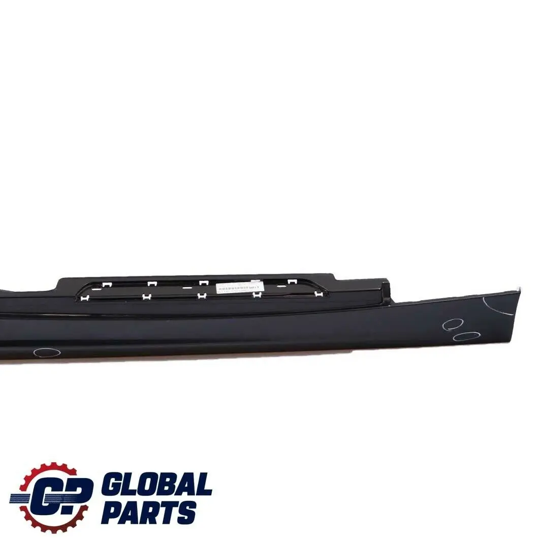BMW E87 LCI Listello Portiera Apertura Gonna Dx Nero - SKU 0036144-SCH11 - Numero di parte 36144