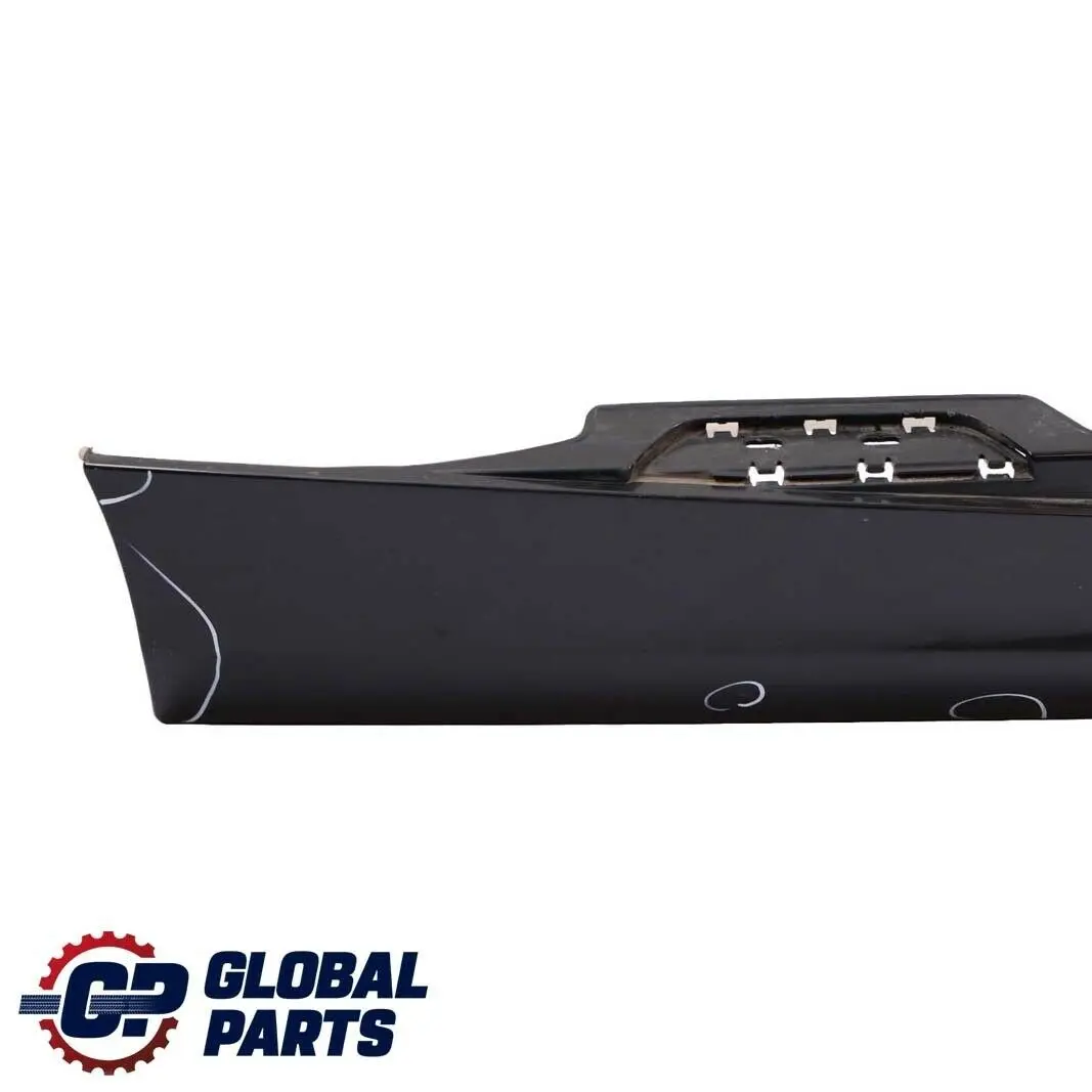 BMW E87 LCI Listello Portiera Apertura Gonna Dx Nero - SKU 0036144-SCH11 - Numero di parte 36144