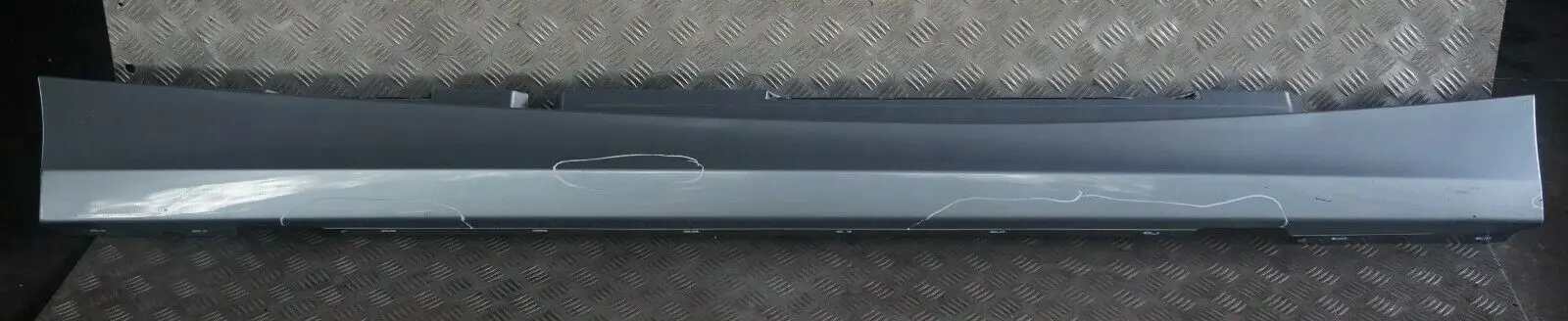 BMW E87 LCI 1 Sill Strip Side Skirt Right Bluewater Blue Water