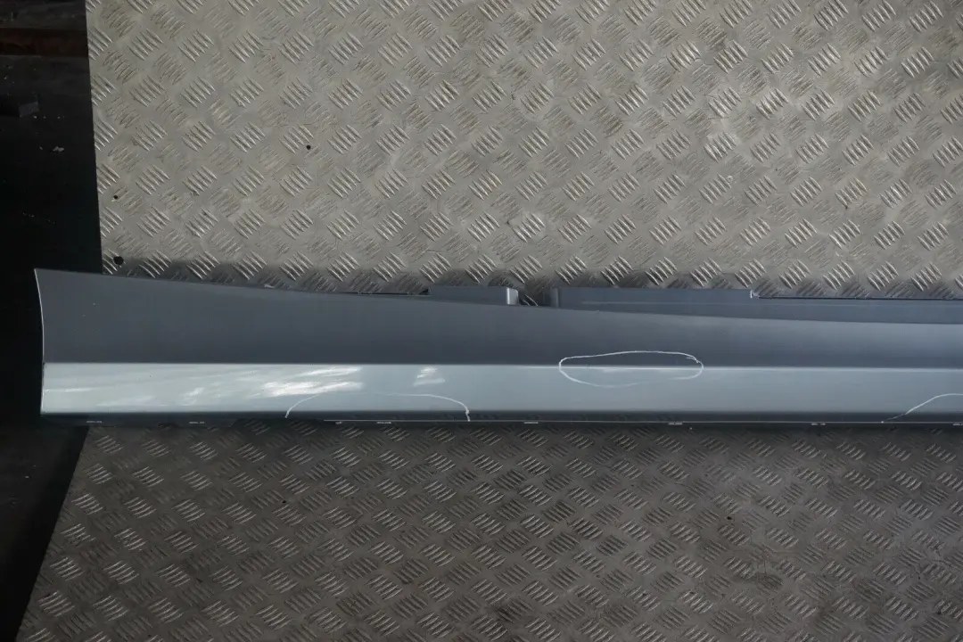 BMW 1 er E87 LCI Schwellerleiste Blende Schweller Rechts Bluewater Wasserblau - SKU 0036144-WB1 - Teilenummer 0036144