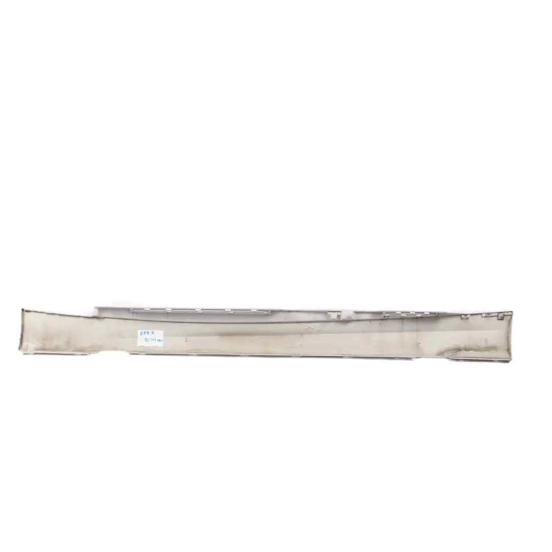 BMW E87 LCI Sill Strip Side Skirt Right O/S M Sport Alpinweiss Alpine White 300 - SKU 0033556-AW - Part number 0033556