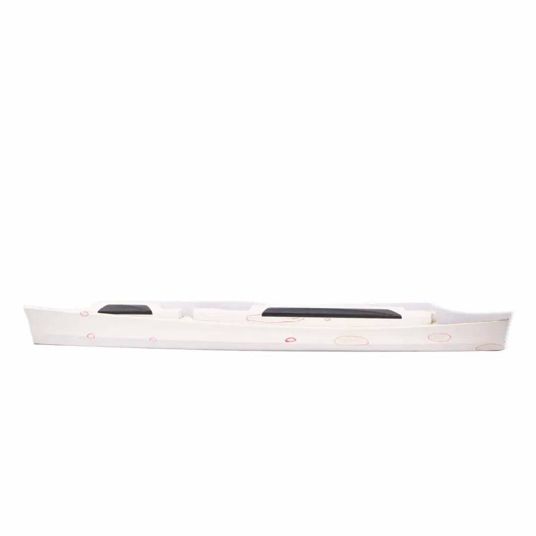BMW E87 LCI Side Skirt Sill Strip Right O/S Alpinweiss Alpine White - 300 - SKU 0036144-AW1 - Part number 0036144