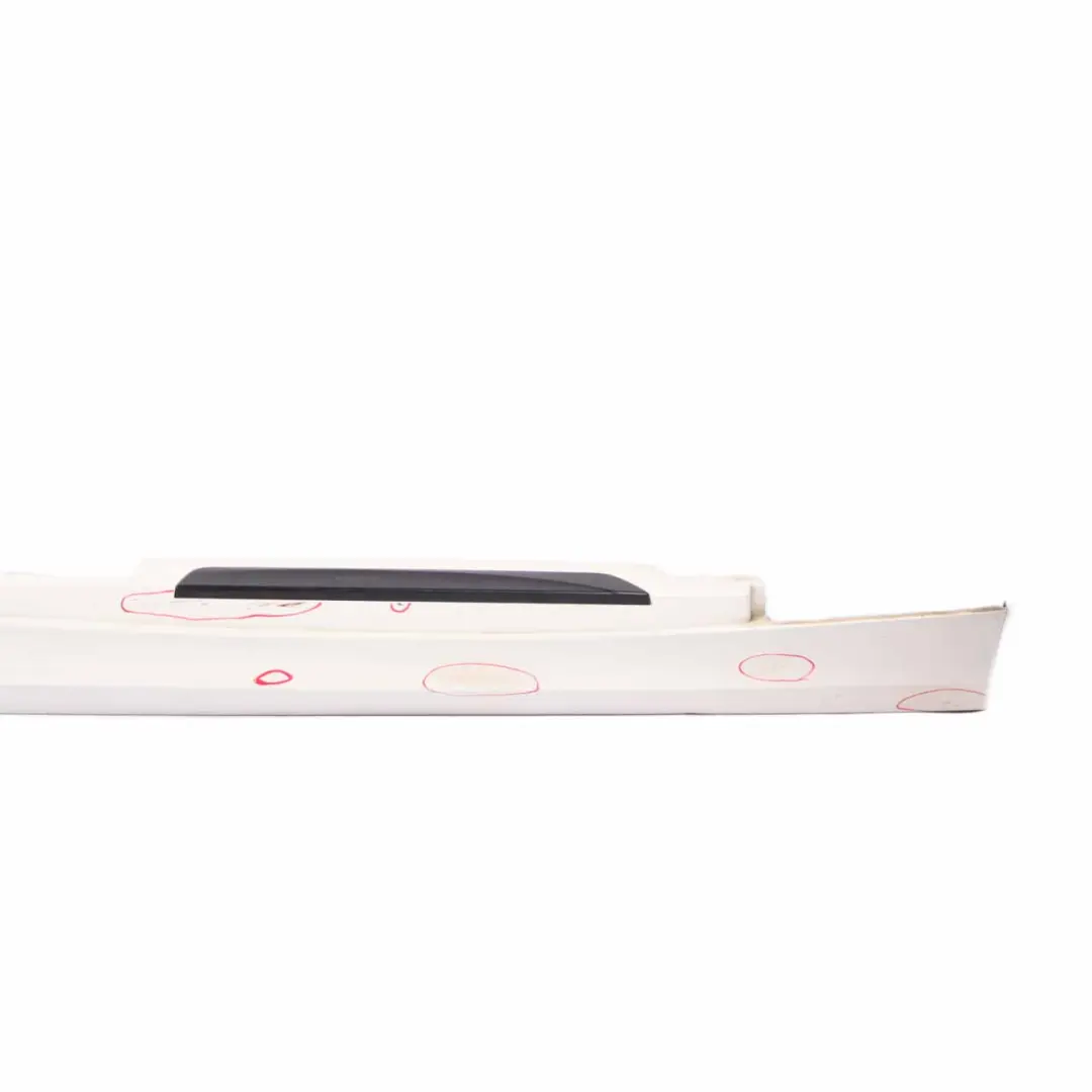 BMW E87 LCI Side Skirt Sill Strip Right O/S Alpinweiss Alpine White - 300 - SKU 0036144-AW1 - Part number 0036144