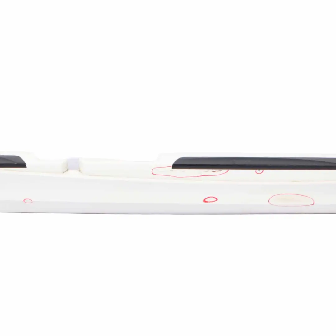BMW E87 LCI Side Skirt Sill Strip Right O/S Alpinweiss Alpine White - 300 - SKU 0036144-AW1 - Part number 0036144