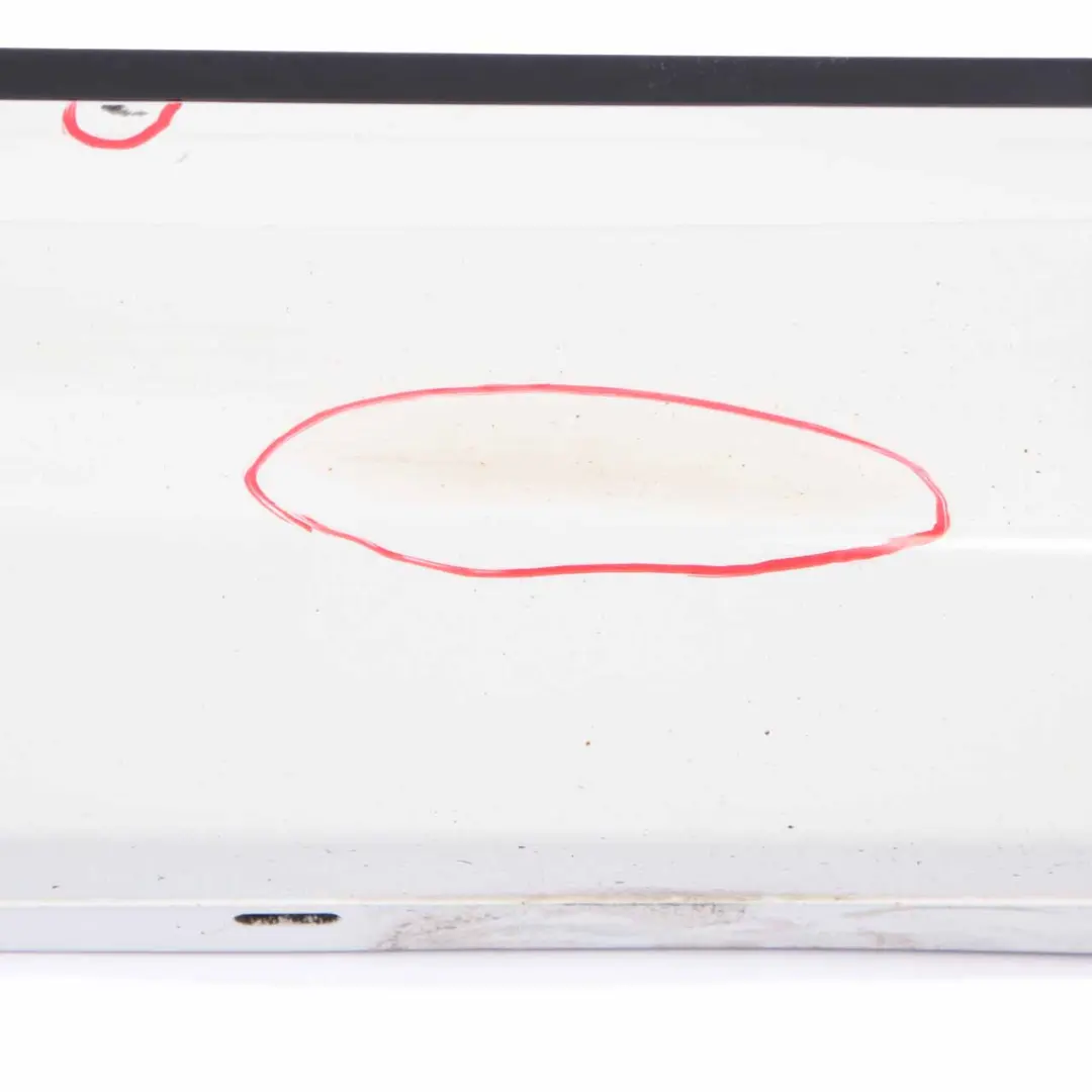 Side Skirt Sill Strip Right O/S Alpinweiss Alpine White - 300 to BMW E87 LCI with Part number 0036144 BMW E87 LCI Side Skirt Sill Strip Right O/S Alpinweiss Alpine White - 300 - SKU 0036144-AW1 - Part number 0036144