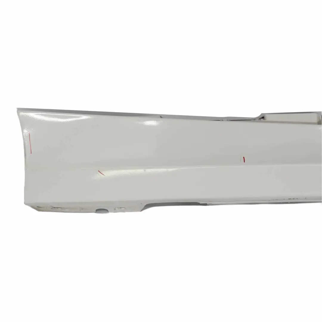 BMW E87 LCI Seitenschwellerleiste Rechts Alpinweiss Alpinweiss - 300 - SKU 0036144-AW2 - Teilenummer 0036144