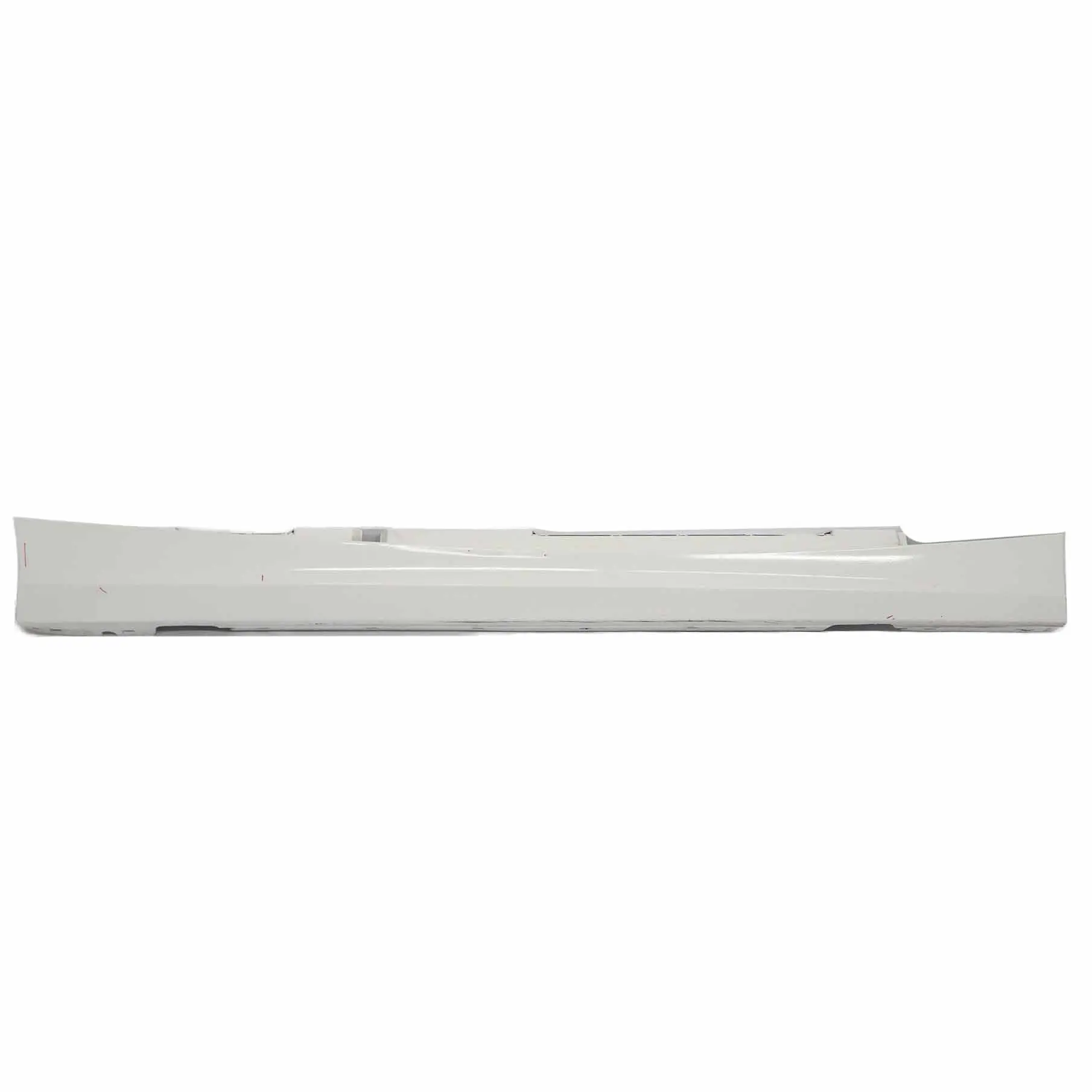 BMW E87 LCI Side Skirt Sill Strip Right O/S Alpinweiss Alpine White - 300