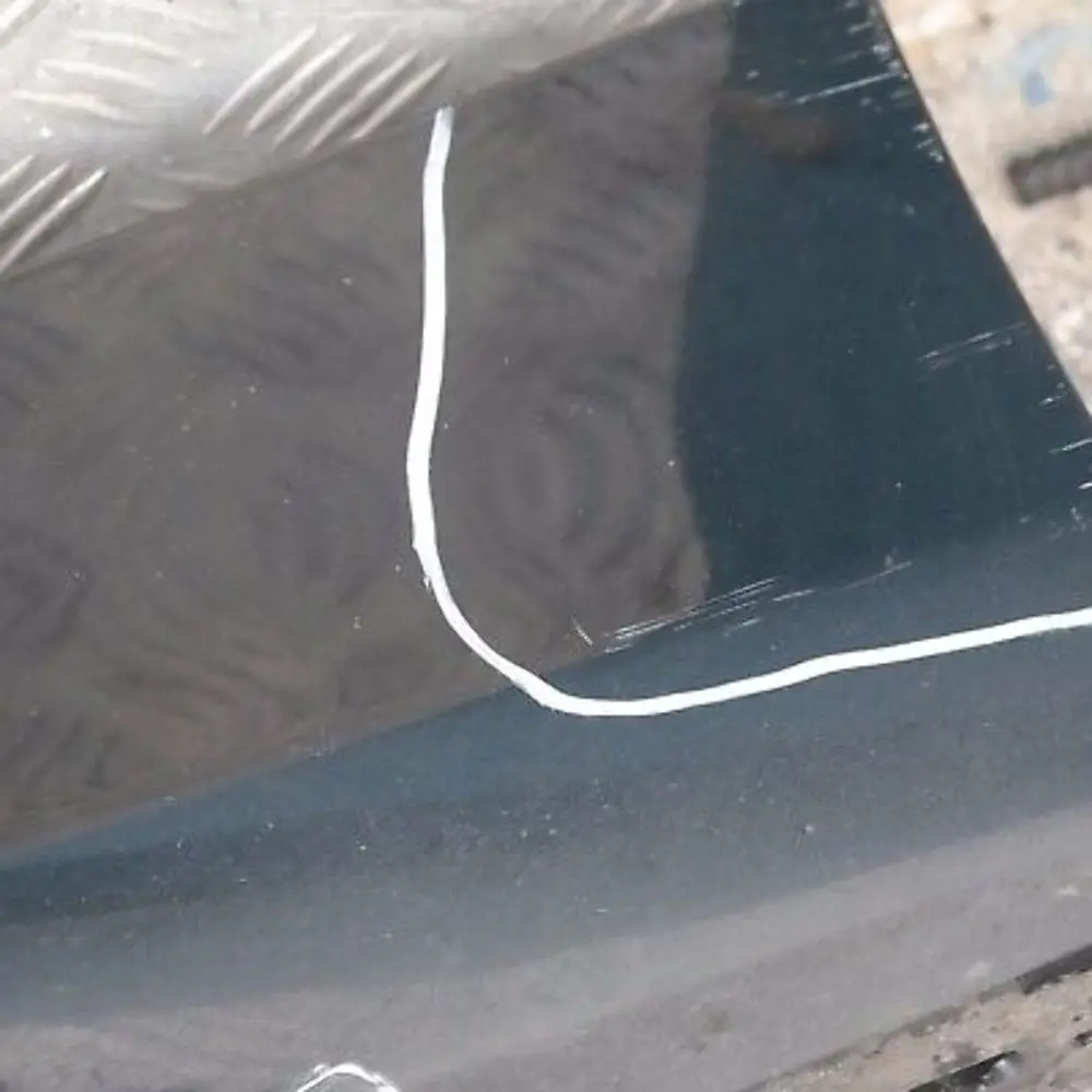 BMW E87 LCI Sill Strip Faldón Lateral Derecho Negro Zafiro Metálico 475 - SKU 0036144-BS10 - Número de pieza 36144