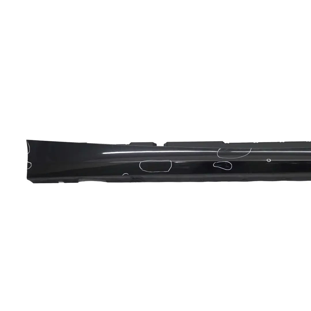 Sill Strip Side Skirt Right O/S Black Sapphire Metallic - 475 to BMW 1 E87 LCI with Part number 0036144 BMW 1 E87 LCI Sill Strip Side Skirt Right O/S Black Sapphire Metallic - 475 - SKU 0036144-BS2 - Part number 0036144