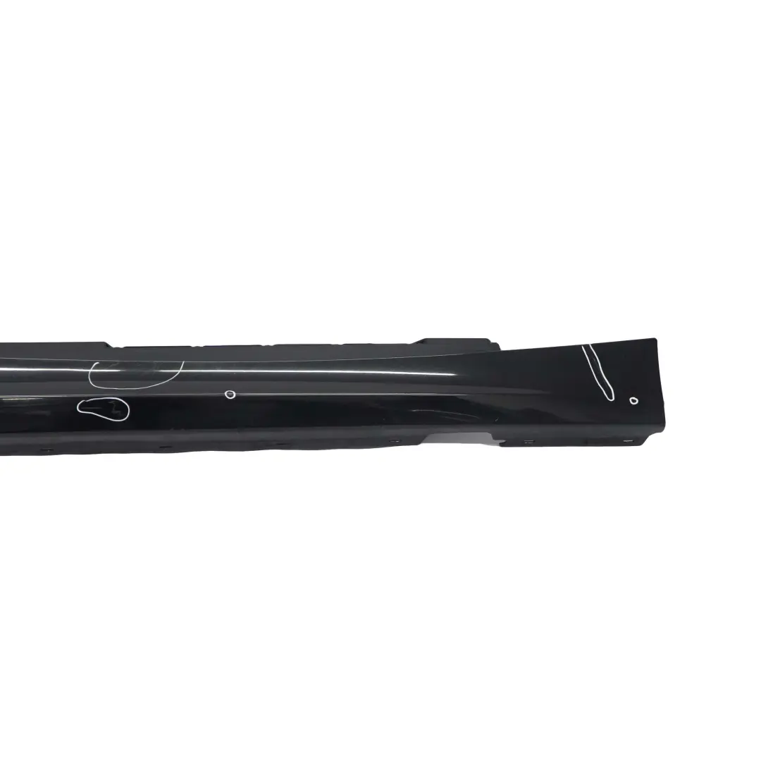 Bas de Porte Couverture Seuil Droite Noir Sapphire Metalique pour BMW E87 LCI à propos du numéro de pièce 0036144 BMW E87 LCI Bas de Porte Couverture Seuil Droite Noir Sapphire Metalique - SKU 0036144-BS2 - Numéro de pièce 0036144