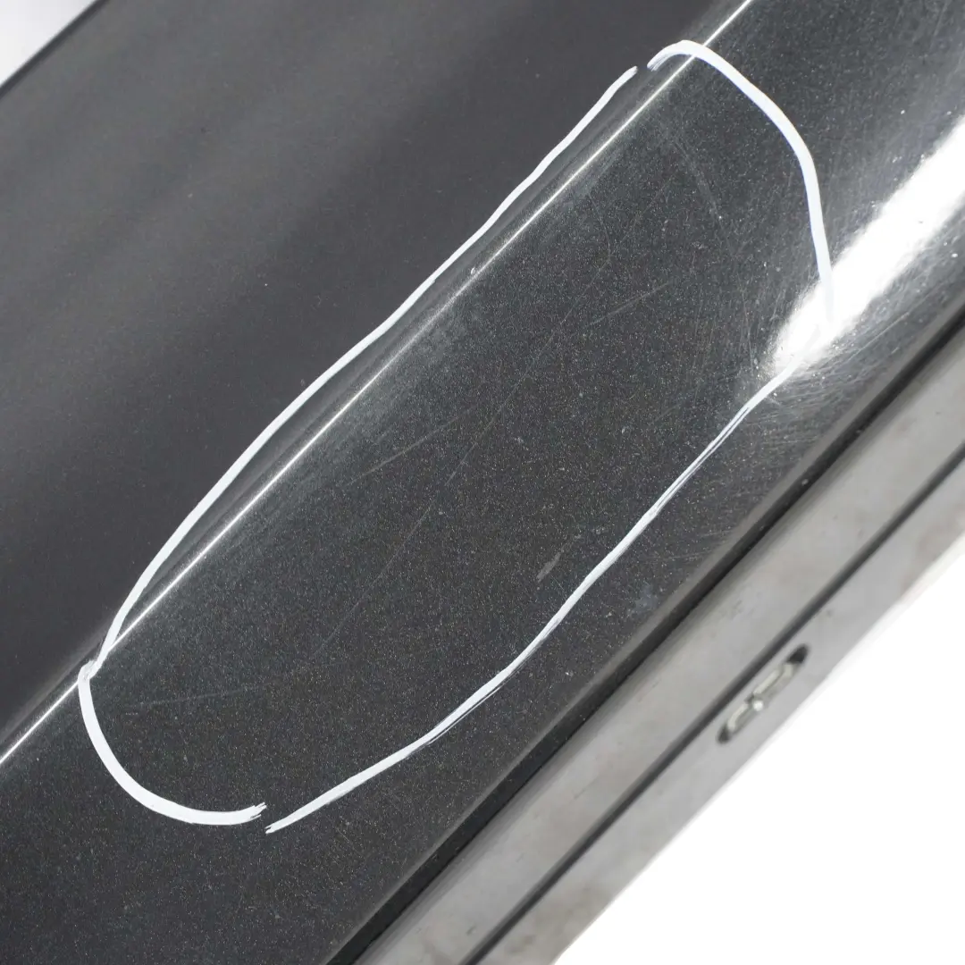 BMW 1 E87 LCI Sill Strip Side Skirt Right O/S Black Sapphire Metallic - 475 - SKU 0036144-BS2 - Part number 0036144