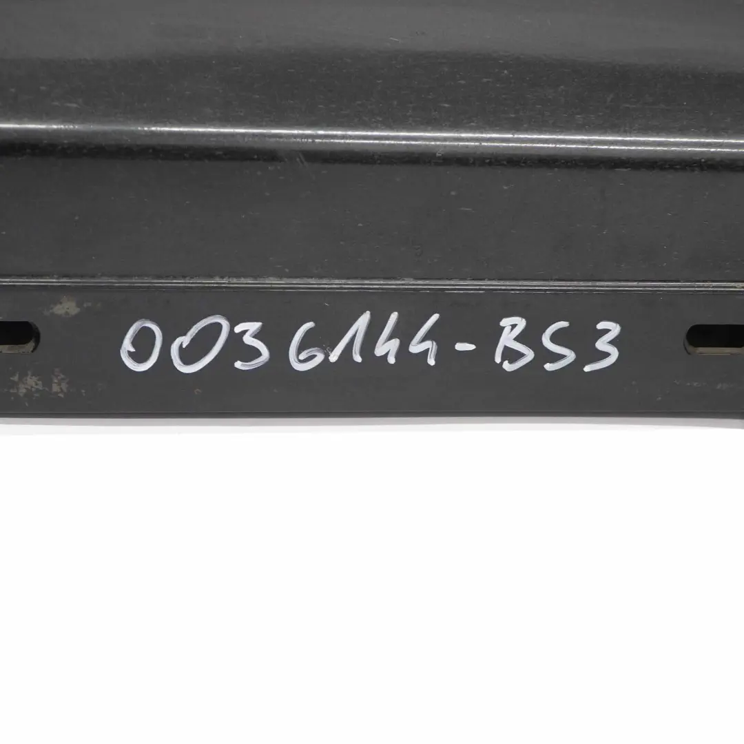BMW E87 LCI Sill Strip Faldon Lateral Derecho Negro Zafiro Metalizado - 475 - SKU 0036144-BS3 - Número de pieza 0036144