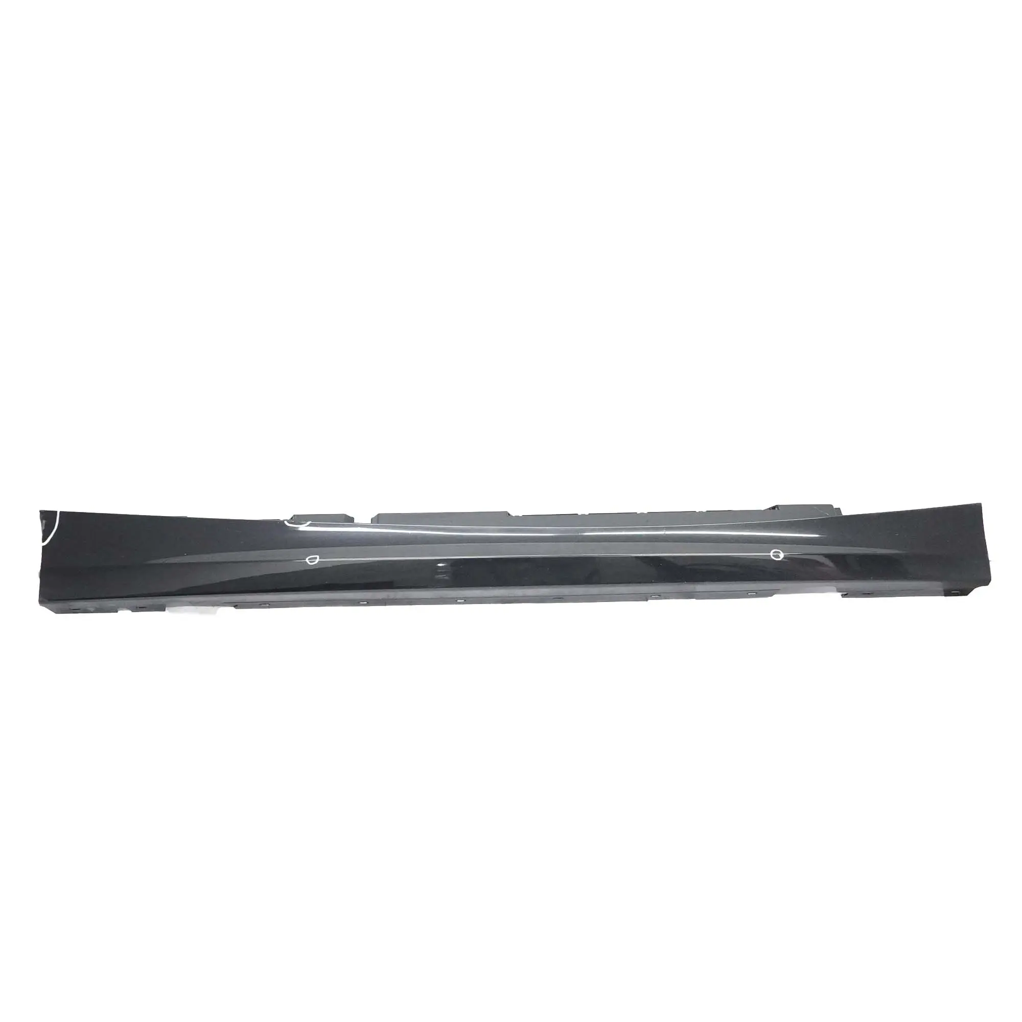 BMW 1 SERIES 4 E87 LCI Sill strip side skirt right O/S BLACK SAPPHIRE METALLIC