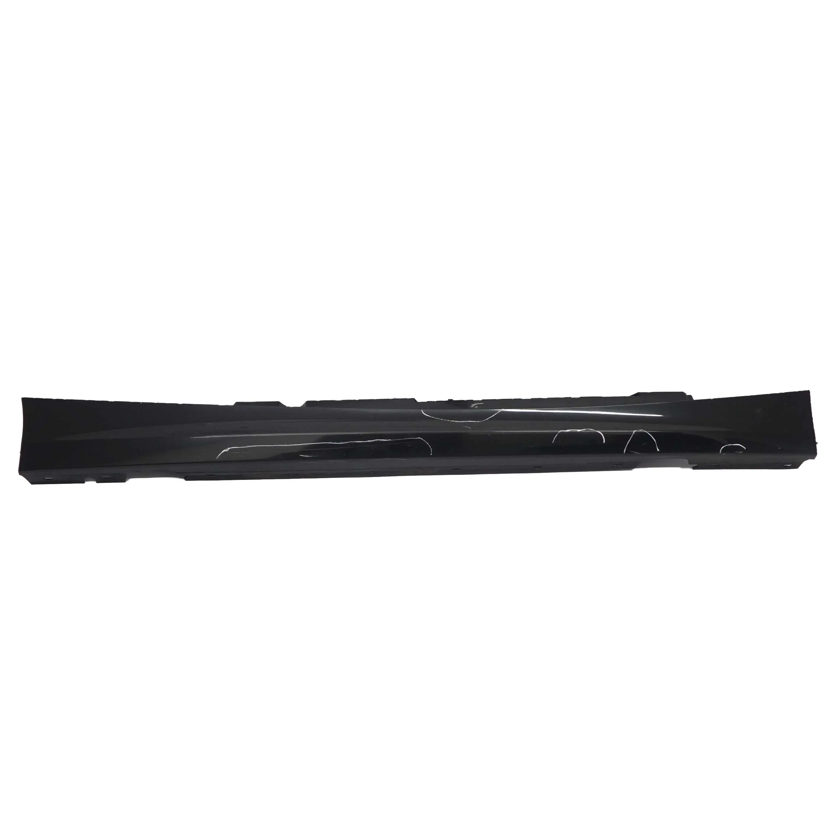 BMW E87 LCI Listello Portiera Apertura Gonna Destra Black Sapphire Metallici