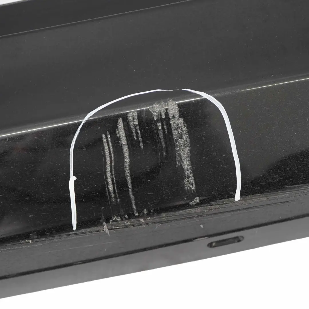 BMW 1 Series E87 LCI Sill Strip Side Skirt Right O/S Black Sapphire Metallic - SKU 0036144-BS - Part number 36144