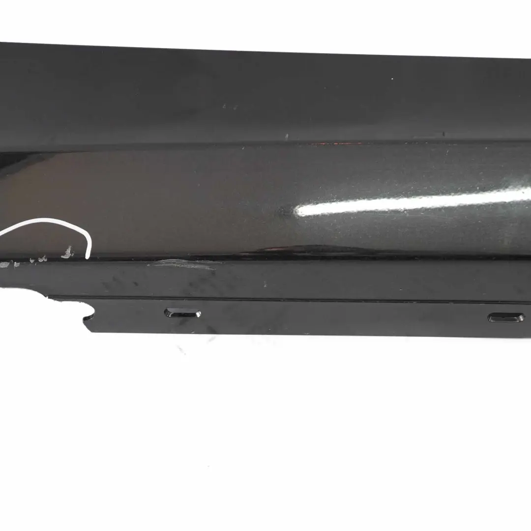 BMW 1 E87 LCI Schwellerleiste Blende Schweller Rechts Black Sapphire Metallic - SKU 0036144-BS - Teilenummer 36144