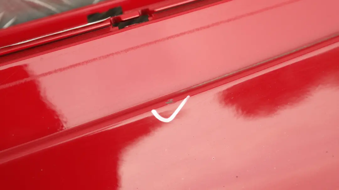 BMW E87 LCI Listello Portiera Apertura Gonna Destra Rosso-Cremisi Rosso - SKU 0036144-KAR2 - Numero di parte 51770036144
