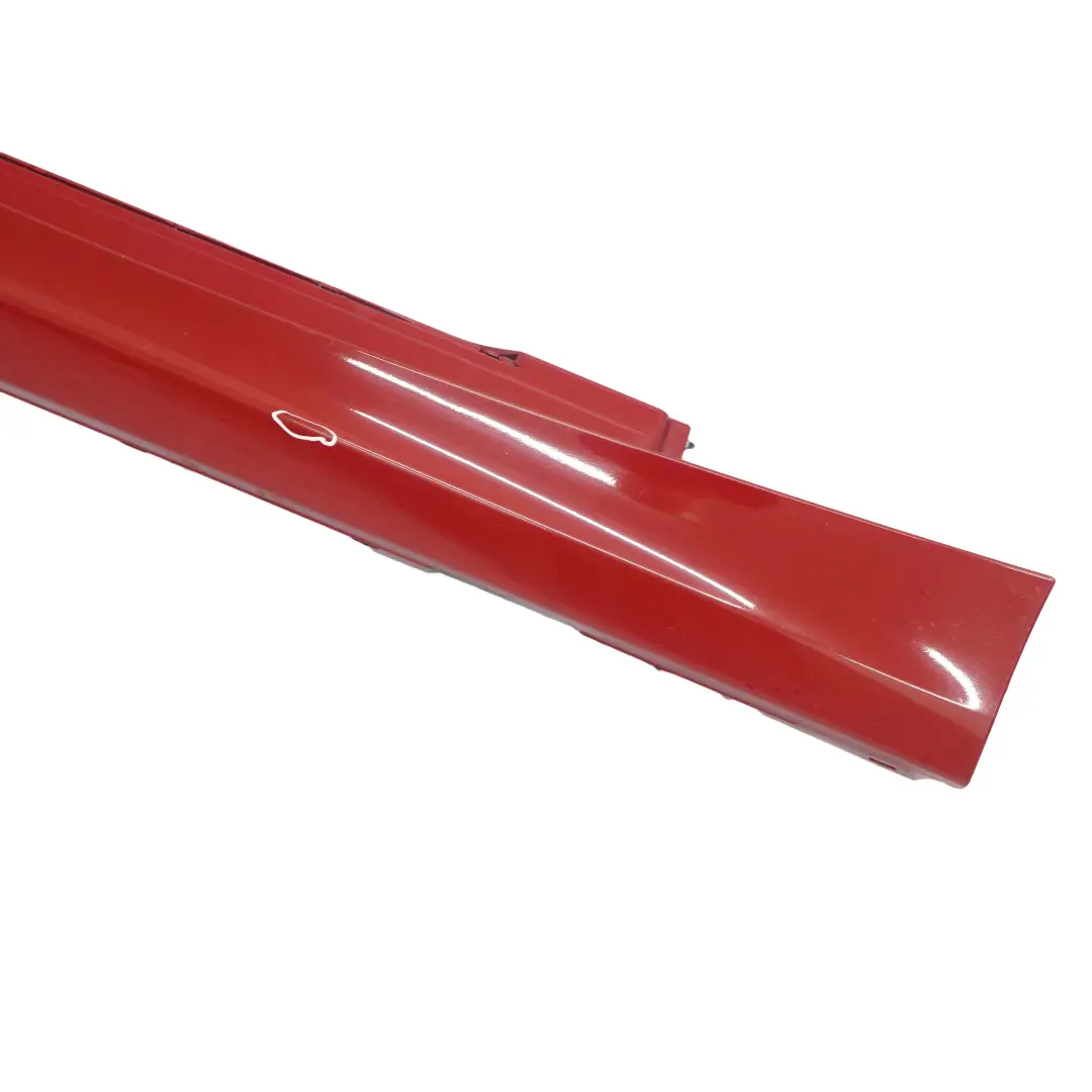 BMW 1 E87 LCI Sill Strip Side Skirt Right O/S Karmesinrot Rot Red - A61 - SKU 0036144-KAR4 - Part number 0036144