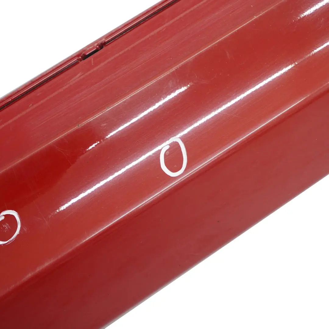 BMW 1 E87 LCI Sill Strip Side Skirt Right O/S Karmesinrot Rot Red - A61 - SKU 0036144-KAR4 - Part number 0036144