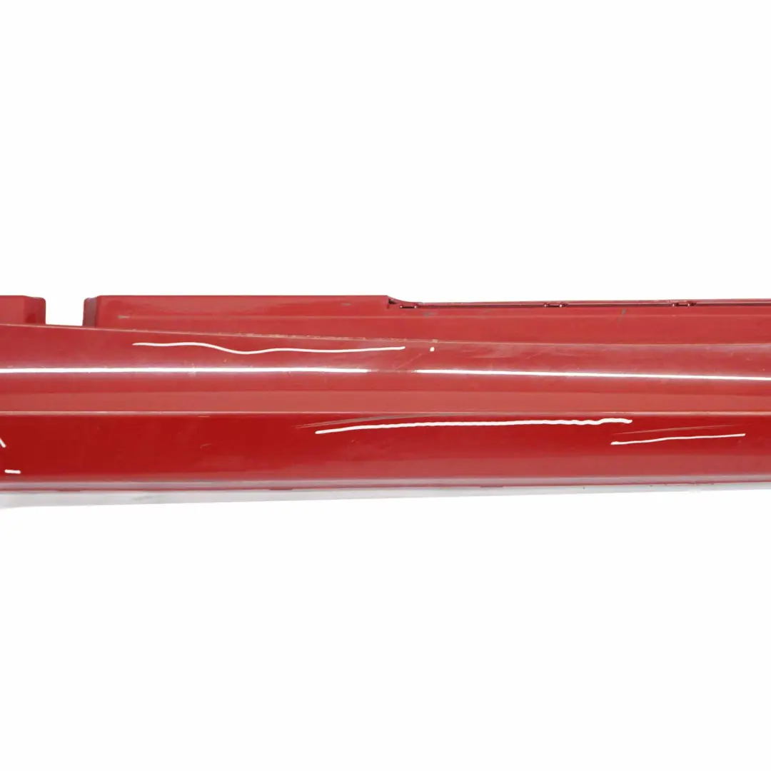  Side Skirt BMW E87 LCI Sill Strip Right O/S Karmesinrot Crimson Red Rot - A61 - SKU 0036144-KAR6 - Part number 0036144