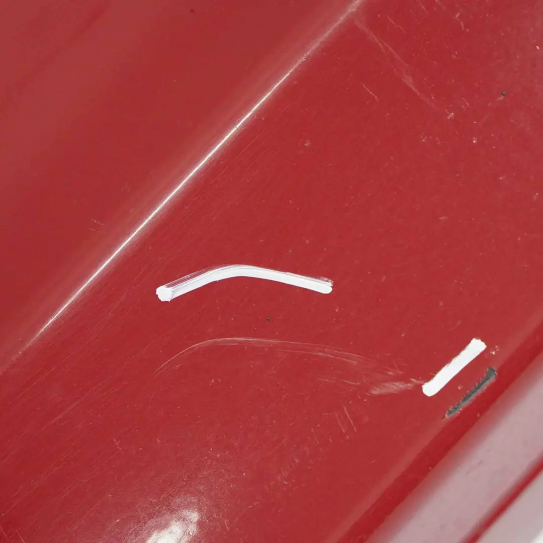  Side Skirt BMW E87 LCI Sill Strip Right O/S Karmesinrot Crimson Red Rot - A61 - SKU 0036144-KAR6 - Part number 0036144