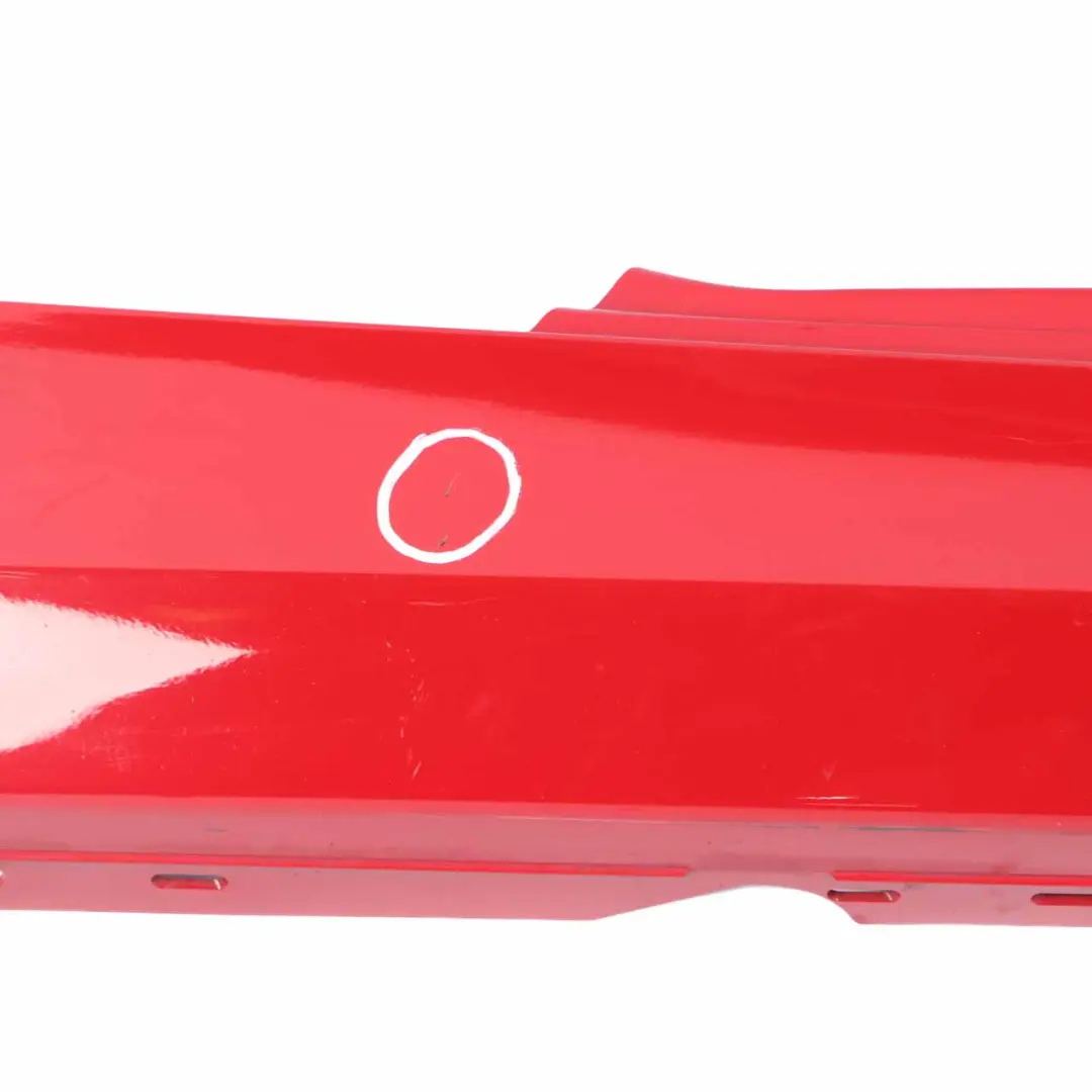 BMW E81 E82 Side Skirt Sill Strip Right O/S Karmesinrot Crimson Red Rot - A61 - SKU 0036142-KAR - Part number 0036142