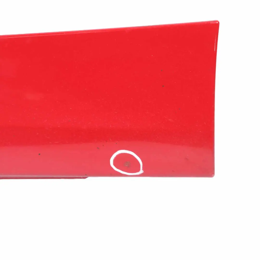 BMW E81 E82 Side Skirt Sill Strip Right O/S Karmesinrot Crimson Red Rot - A61 - SKU 0036142-KAR - Part number 0036142