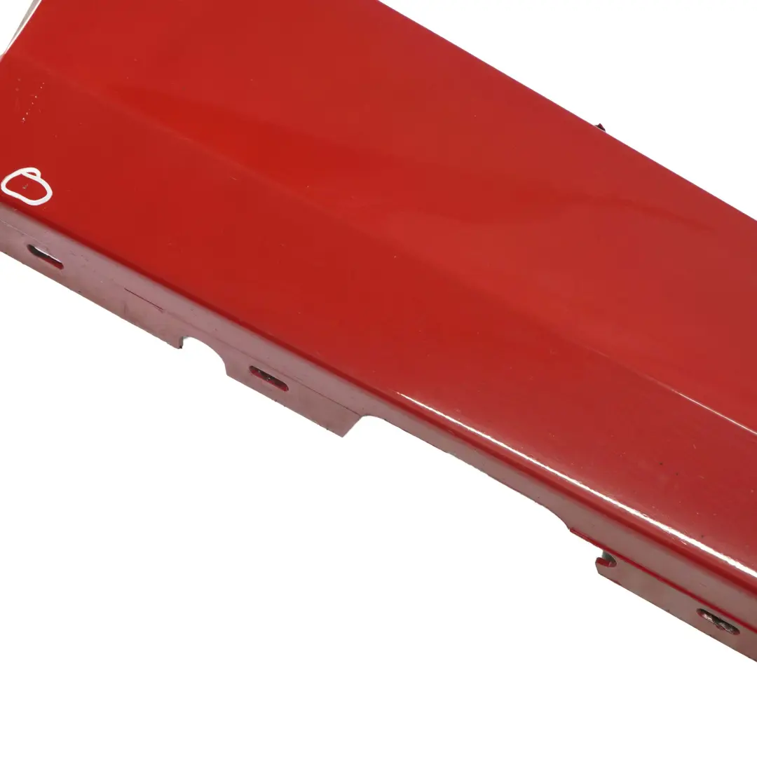 BMW E87 LCI Listello Portiera Apertura Gonna Destra Rosso-Cremisi Rosso A61 - SKU 0036144-KAR - Numero di parte 51770036144