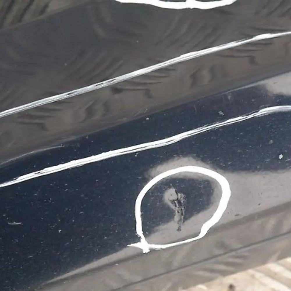 BMW E87 LCI Listello Portiera Apertura Gonna Destra Blu Monaco Blu - SKU 0036144-MB1 - Numero di parte 36144