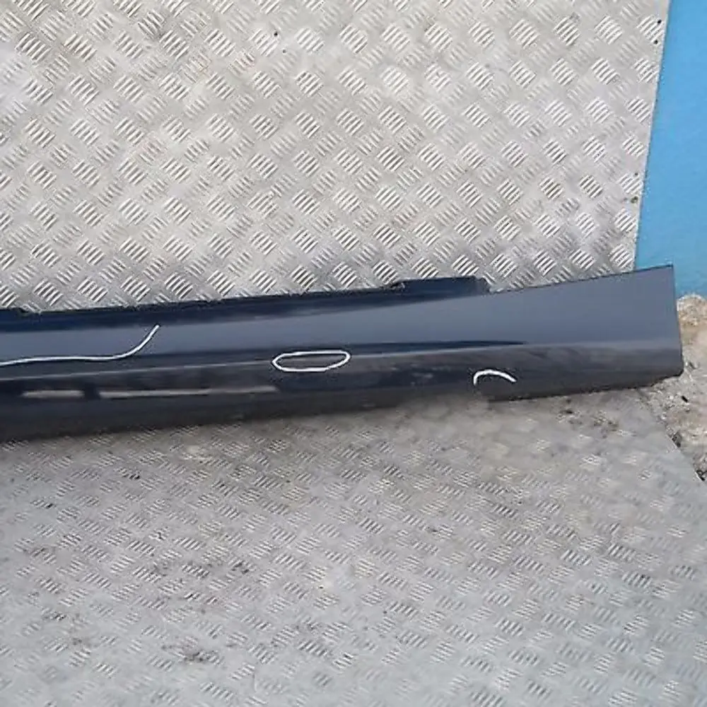 BMW E87N LCI Sill Strip Side Skirt Right O/S Monacoblau Blau Blue - A35 0036144 - SKU 0036144-MB2 - Part number 51770036144
