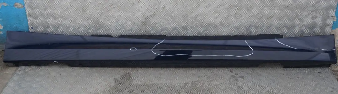 Sill Strip Side Skirt Right O/S Monacoblau Blau Blue A35 to BMW 1 Series 4 E87N LCI with Part number 51770036144 BMW 1 Series 4 E87N LCI Sill Strip Side Skirt Right O/S Monacoblau Blau Blue A35 - SKU 0036144-MB4 - Part number 51770036144