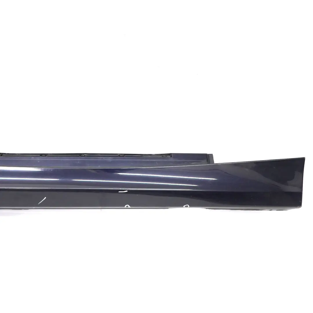 BMW 1 SERIES E87N LCI Sill strip side skirt right O/S MONACOBLAU BLAU BLUE - A35 - SKU 0036144-MB - Part number 51770036144