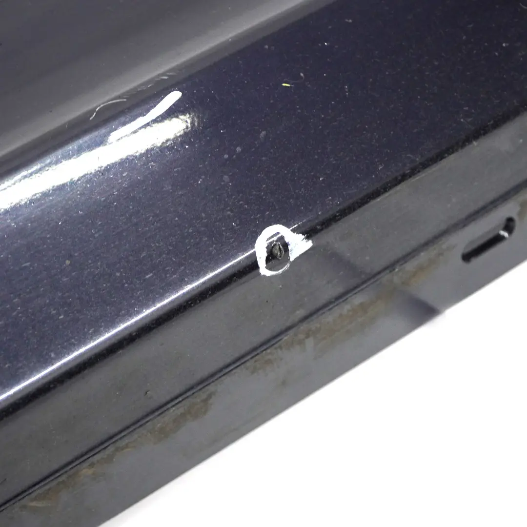 BMW E87 LCI Faldón lateral derecho MONACOBLAU BLAU BLUE - A35 - SKU 0036144-MB - Número de pieza 51770036144