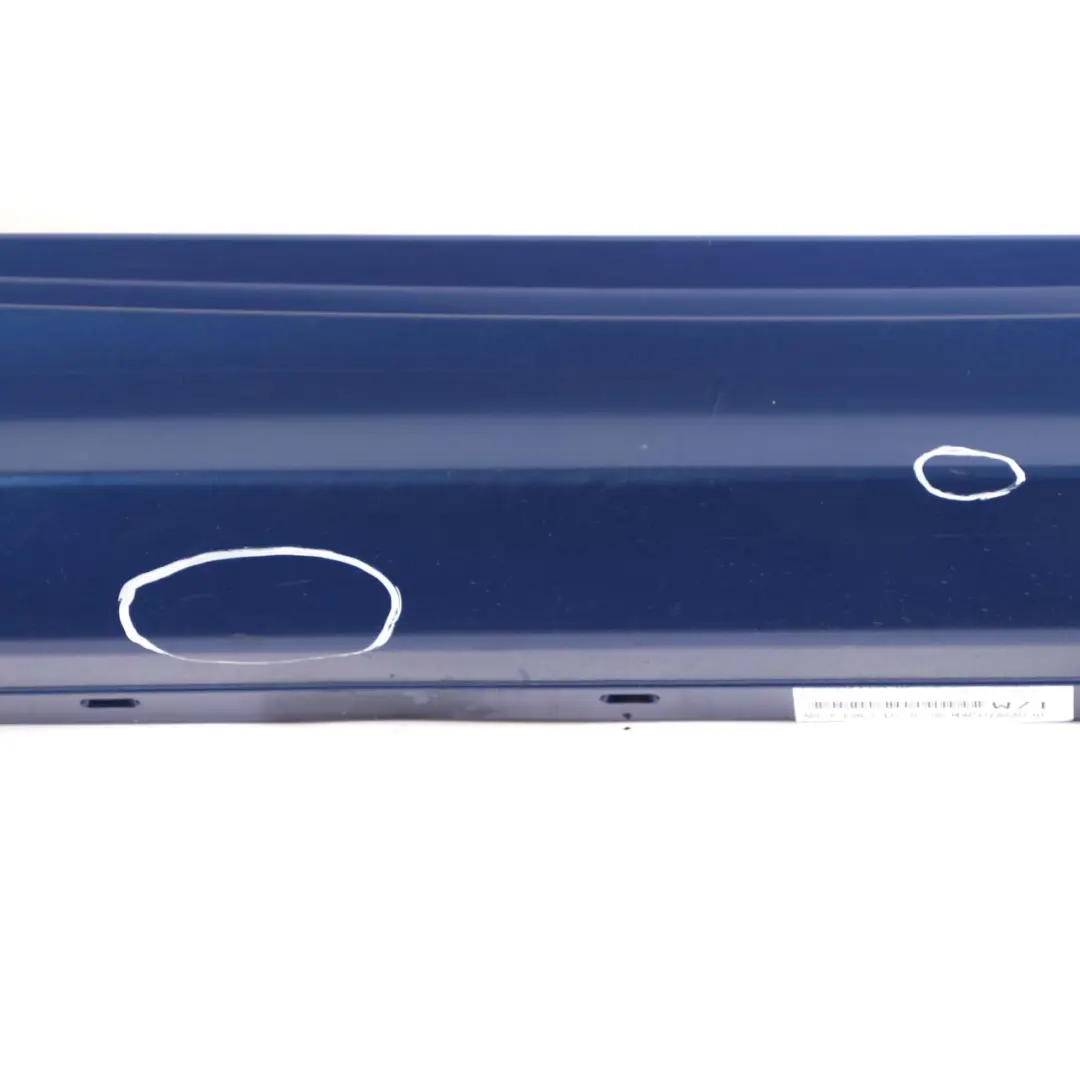 Sill Strip Side Skirt Right O/S Montegoblau Montego Blau - A51 to BMW E81 E82 with Part number 0036142 BMW E81 E82 Sill Strip Side Skirt Right O/S Montegoblau Montego Blau - A51 - SKU 0036142-MTB2 - Part number 0036142