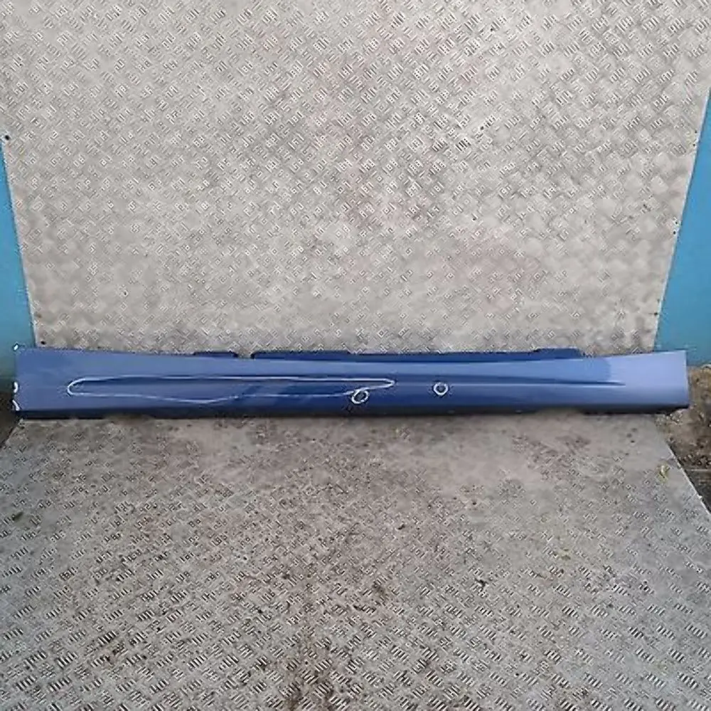 BMW 1 SERIES E87 LCI E87N Sill Strip Side Skirt Right O/S Montegoblau Blue A51 - SKU 0036144-MTB2 - Part number 0036144-MTB2