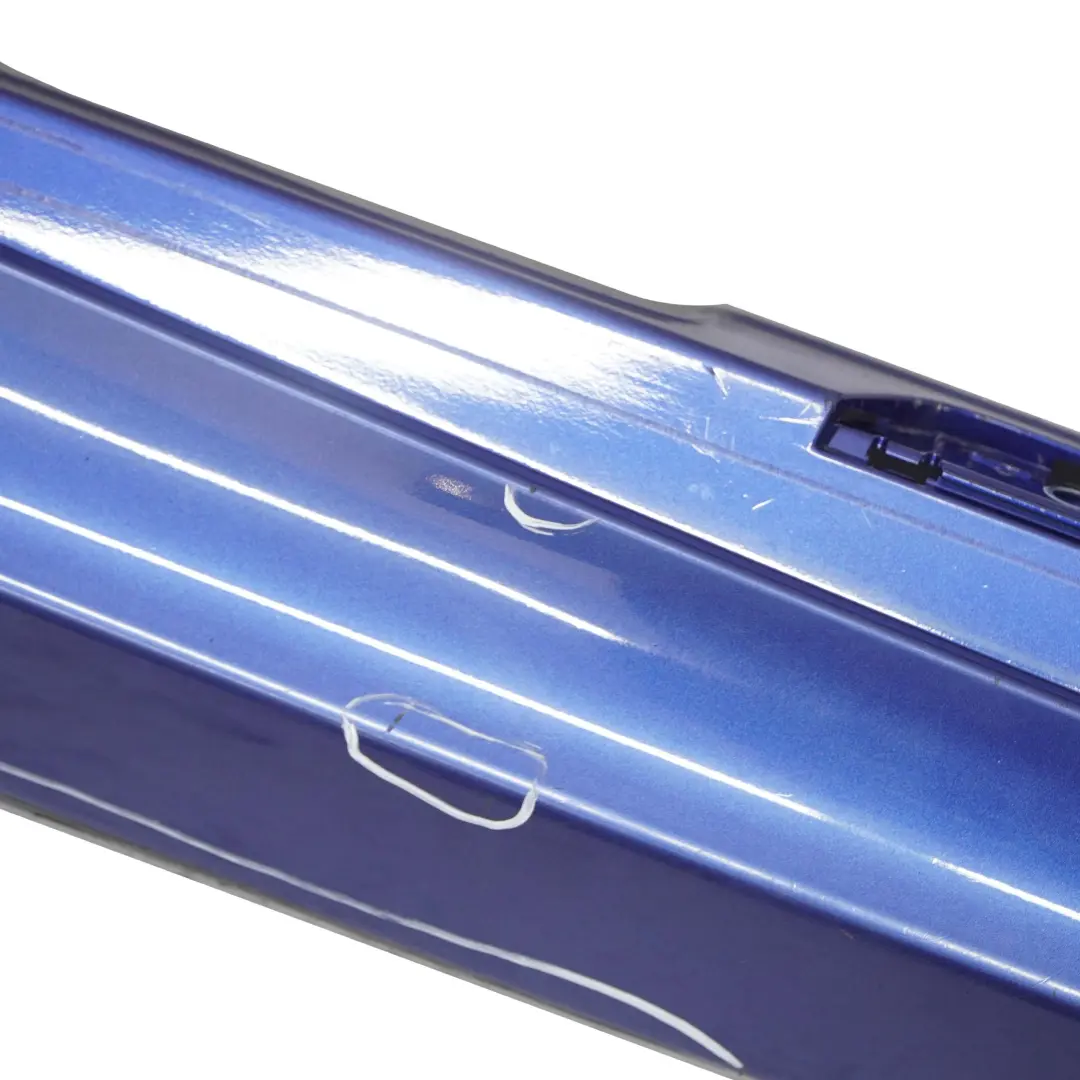 BMW 1 E87 LCI 3 Sill Strip Side Skirt Right O/S Montegoblau Montego Blau - A51 - SKU 0036144-MTB3 - Part number 0036144