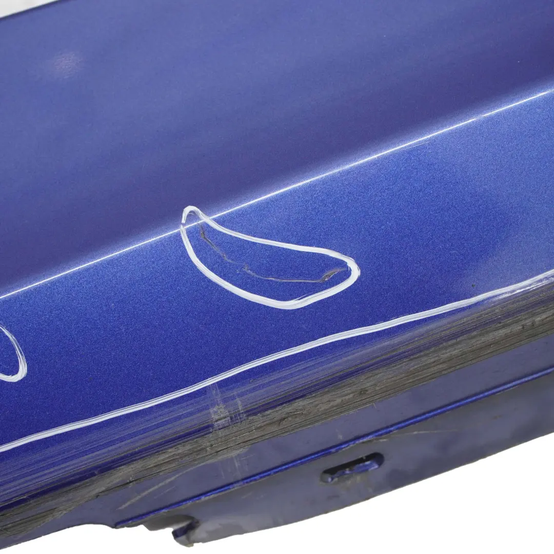 BMW E87 LCI Bas de Porte Couverture Seuil Droite Bleu Montego Bleu - A51 - SKU 0036144-MTB3 - Numéro de pièce 0036144