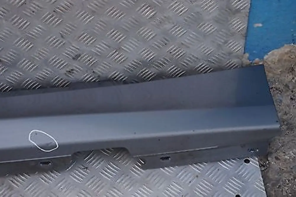 BMW 1 SERIES E87N LCI Sill Strip Side Skirt Right O/S Quarzblau Quartz Blue - SKU 0036144-QB - Part number 0036144-QB