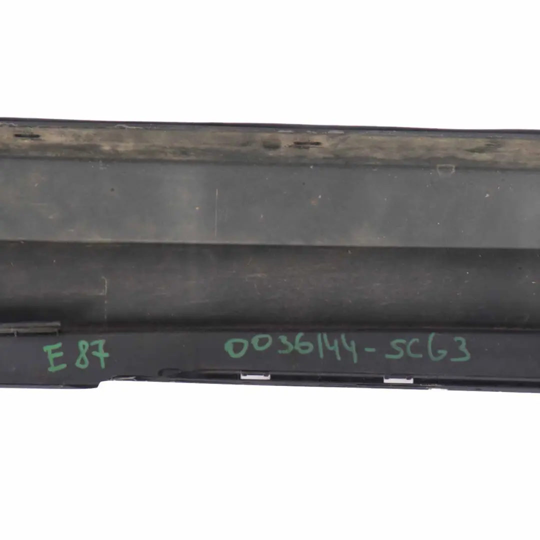  Side Skirt BMW E87 LCI Sill Strip Right O/S Spacegrau Space Grey - A52 - SKU 0036144-SCG3 - Part number 0036144